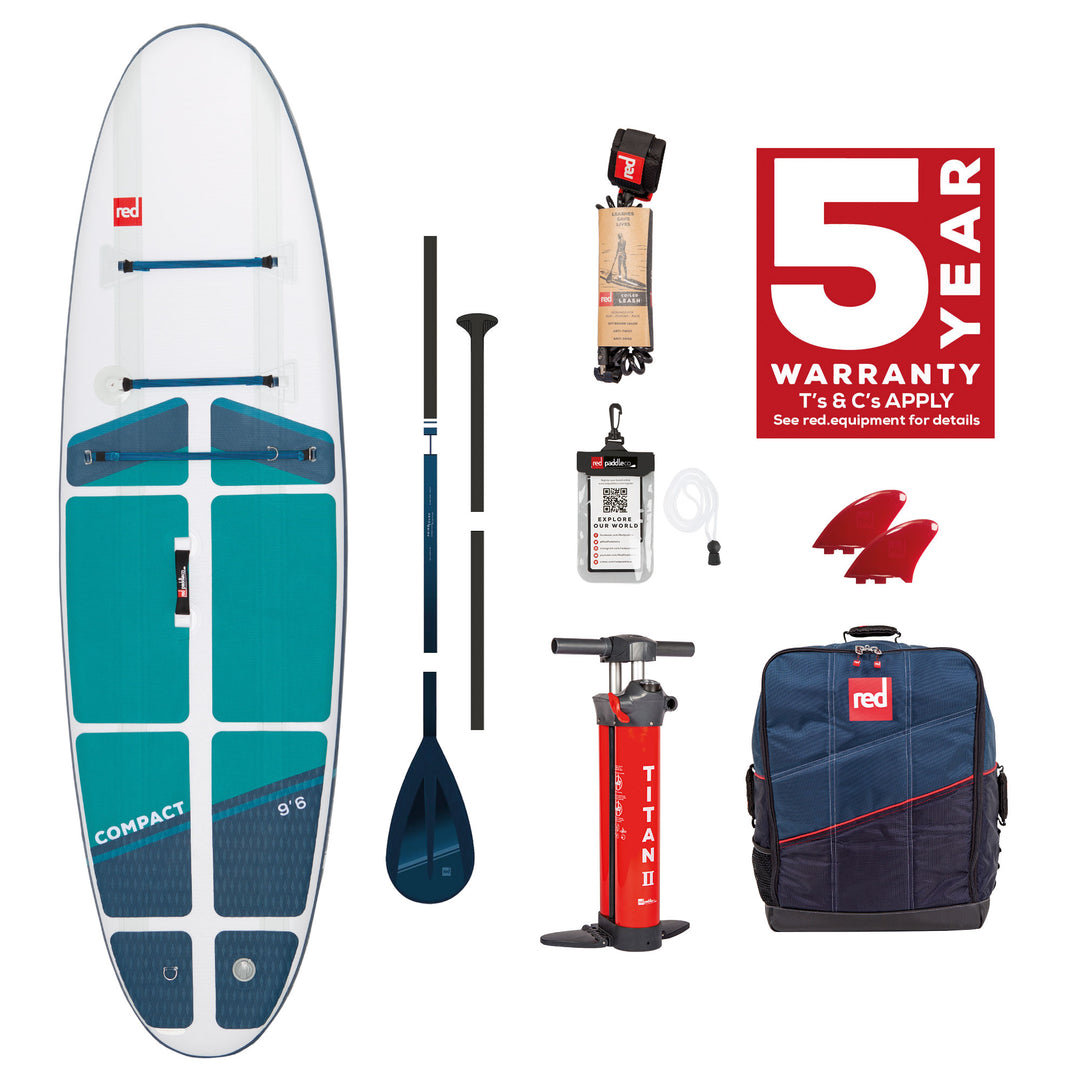 RED PADDLE 9.6 COMPACT - SUP Package