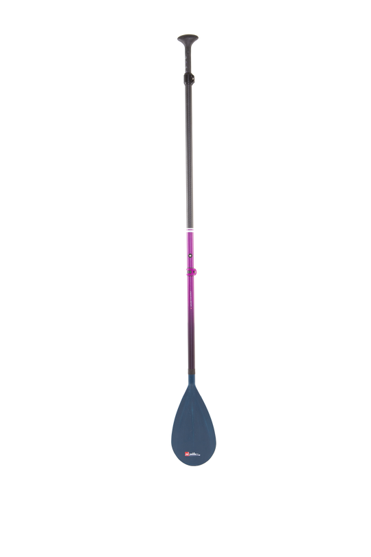 RED PADDLE HYBRID TOUGH PURPLE - ADJUSTABLE SUP PADDLE