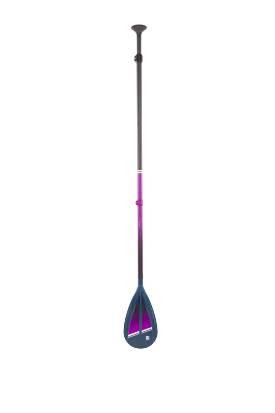 RED PADDLE HYBRID TOUGH PURPLE - ADJUSTABLE SUP PADDLE