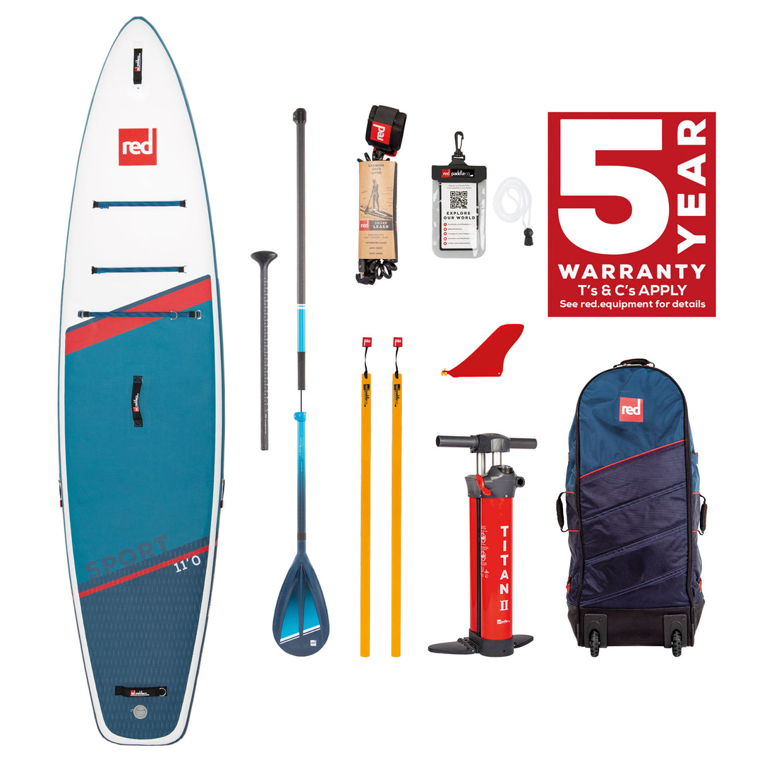 RED PADDLE 11’0″ SPORT - SUP Package