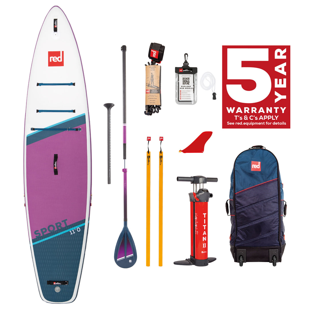 RED PADDLE 11’0″ SPORT TOURING SE - SUP Package