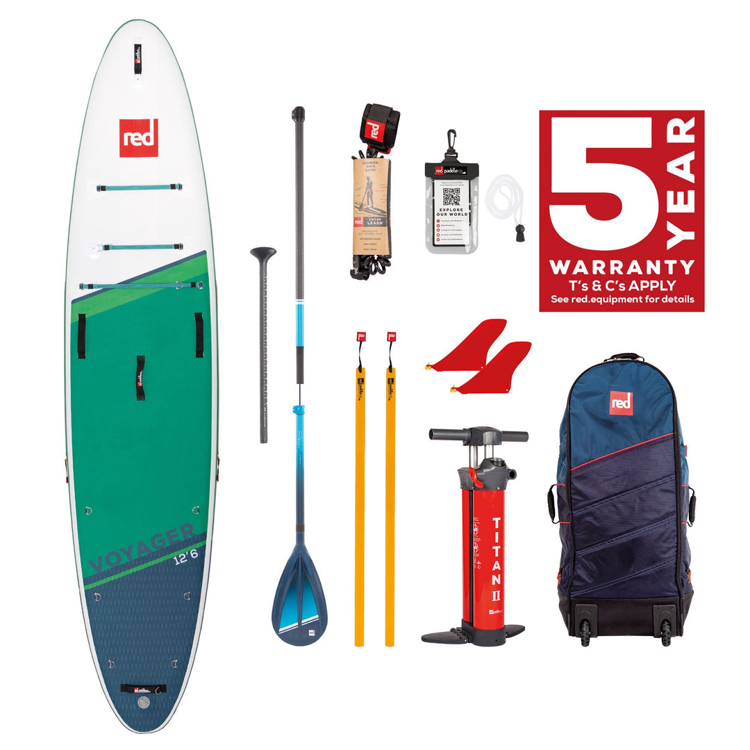 RED PADDLE 12.6 VOYAGER - SUP Package