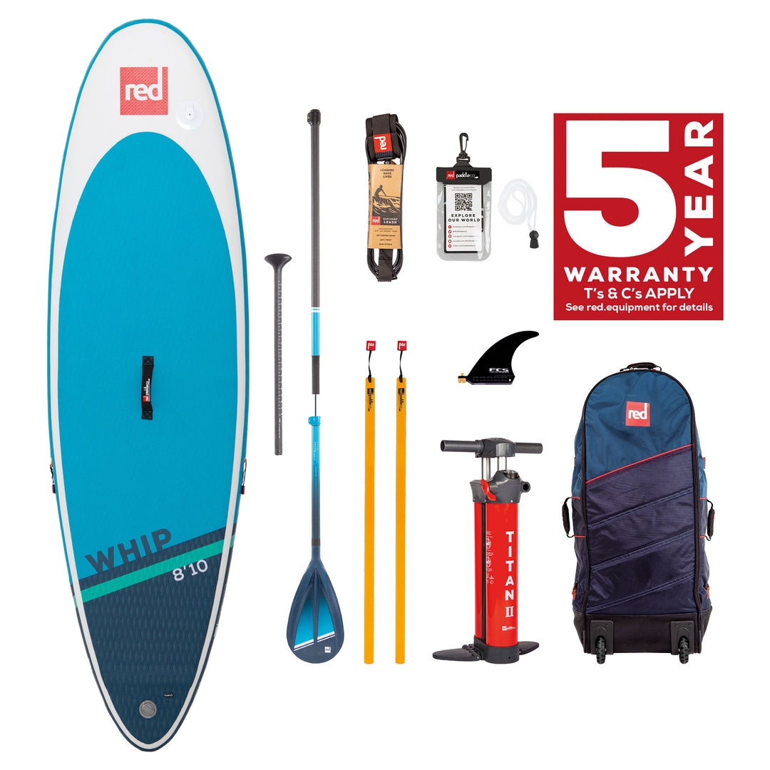 RED PADDLE 8’10” WHIP MSL - SUP Package