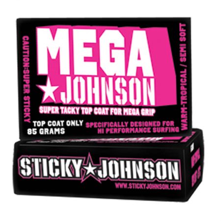 MEGA STICKY JOHNSON SURF WAX (Warm To Tropical)