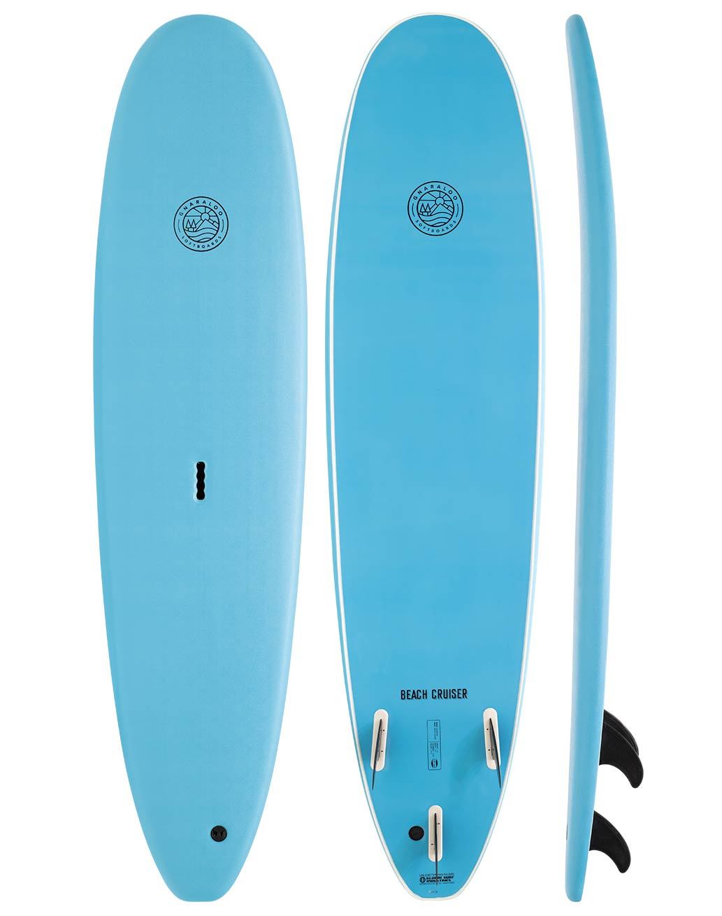 9ft 2023 Gnaraloo Beach Cruiser - Softboard (BLUE)