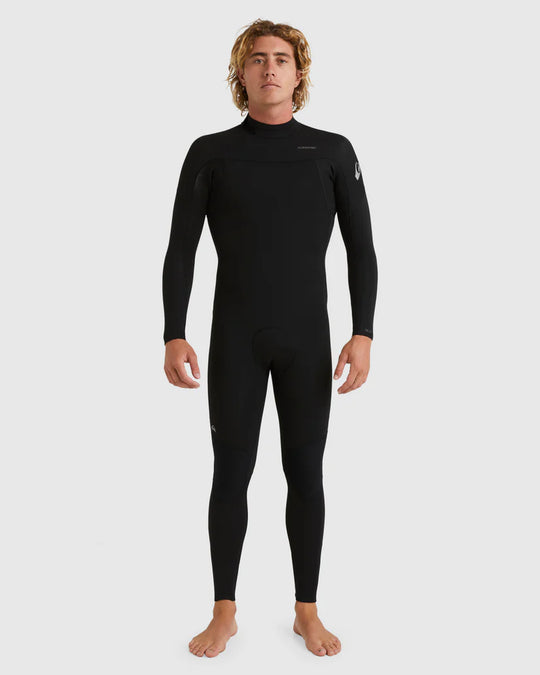 QUIKSILVER MENS 3/2MM EVERYDAY SESSIONS BACK ZIP WETSUIT SIZE MEDIUM (NEW)