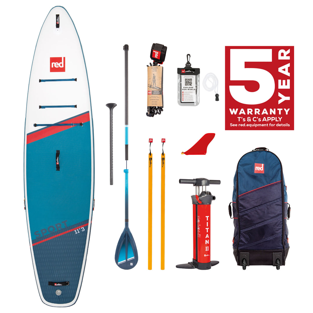RED PADDLE 11’3″ SPORT - SUP Package