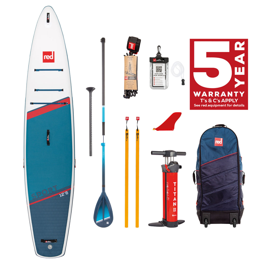 RED PADDLE 12.6 SPORT - SUP Package